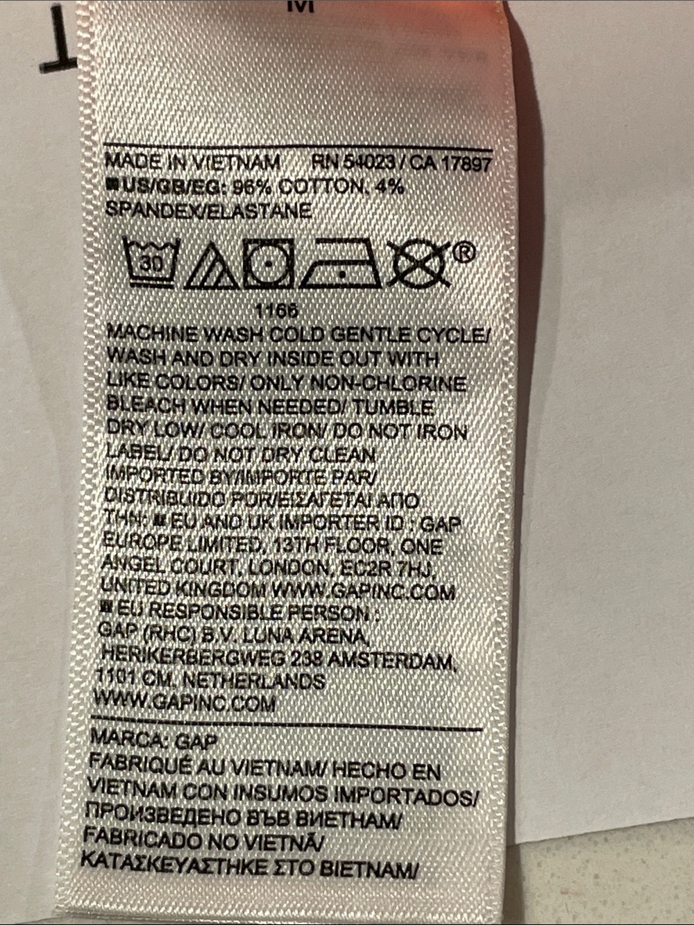 GAP Women's Coral Ribbed Tank Top - Picture 4 of 4